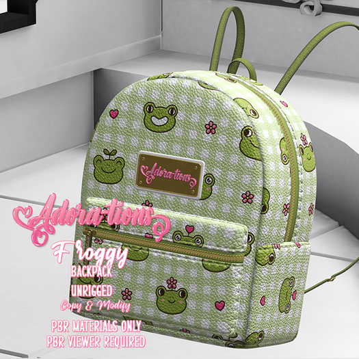 Adora-tions - Froggy Backpack