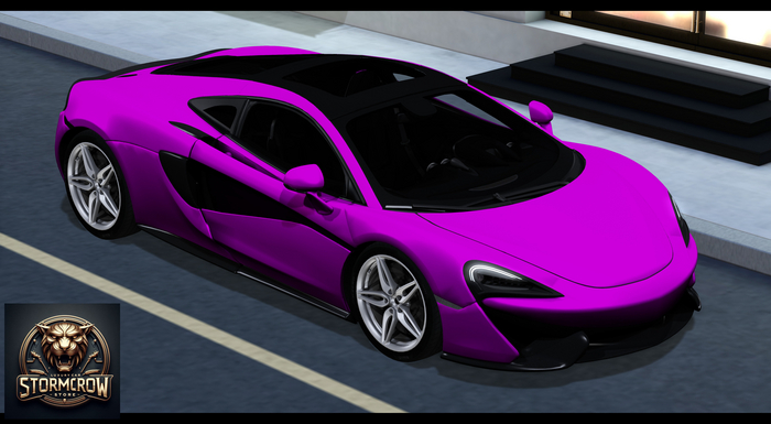[Stormcrow Store] 570-S Car - Fuchsia