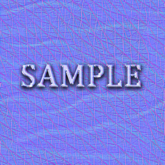 Zoy Texture [ Classic Leather Wave Seamless 01 ] Normal Map