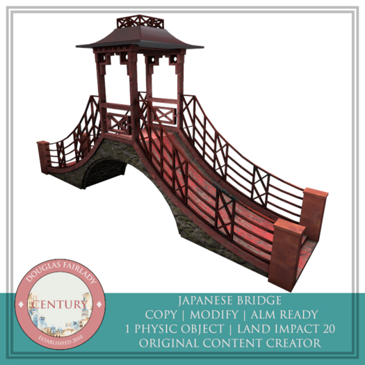 Japanese bridge - 20 LI - CopyMod mesh