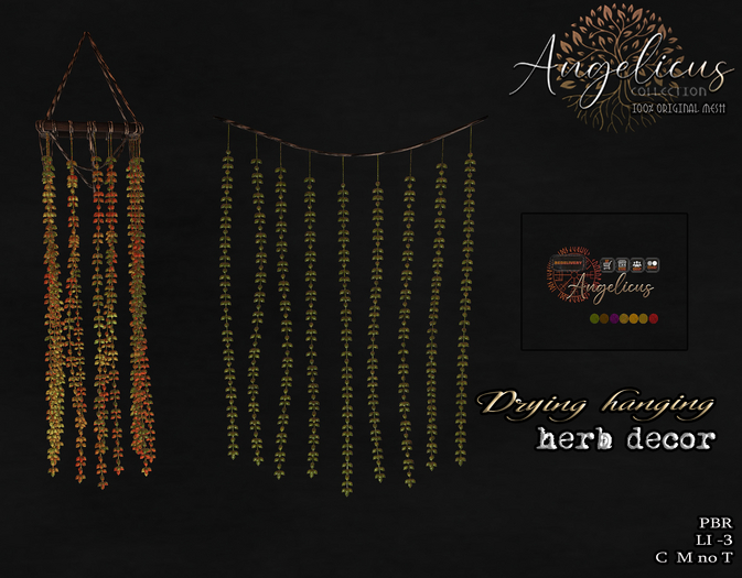 .AngelicUs.  Hanging  drying herbs