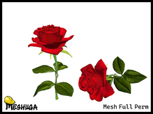 Meshuga Valentines Beautiful Rose FULL PERM MESH