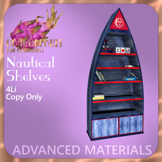 DRAGONFRUIT -  Nautical Shelves 