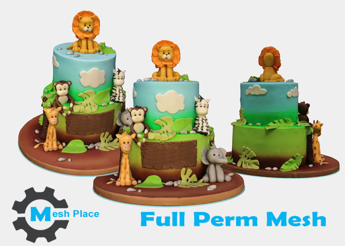 Mesh Place - Safari Cake Full Perm