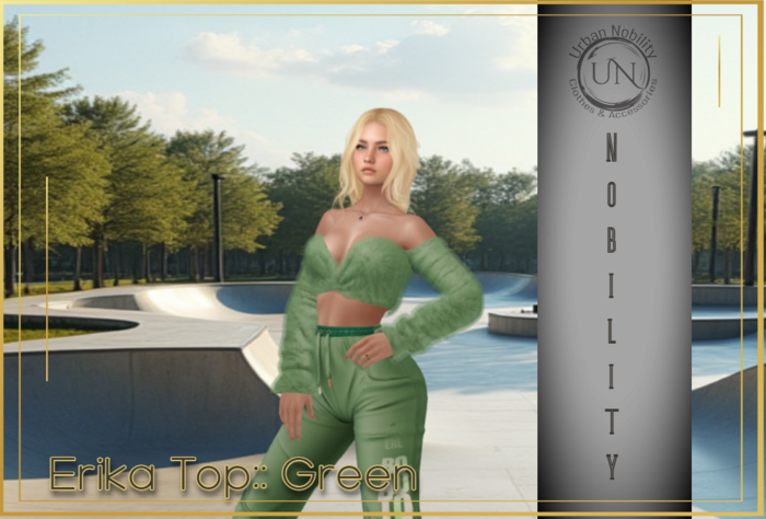 **UN** Erika Top:: Green