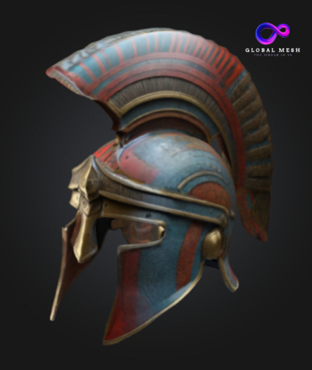GLOBAL MESH - Medieval Helmet