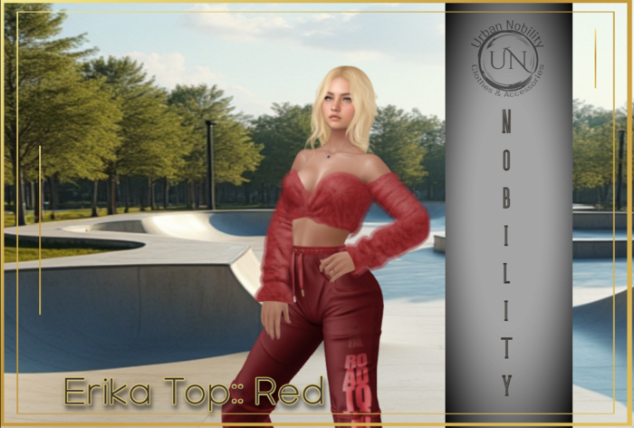**UN** Erika Top:: Red