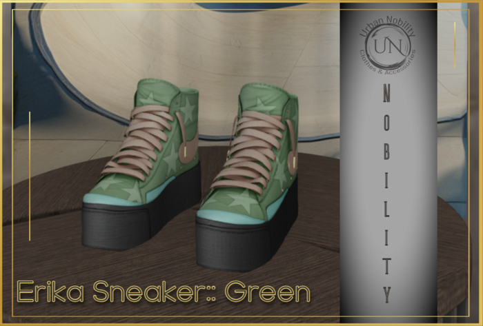 **UN** Erika Sneakers:: Green