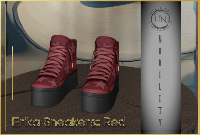 **UN** Erika Sneakers:: Red