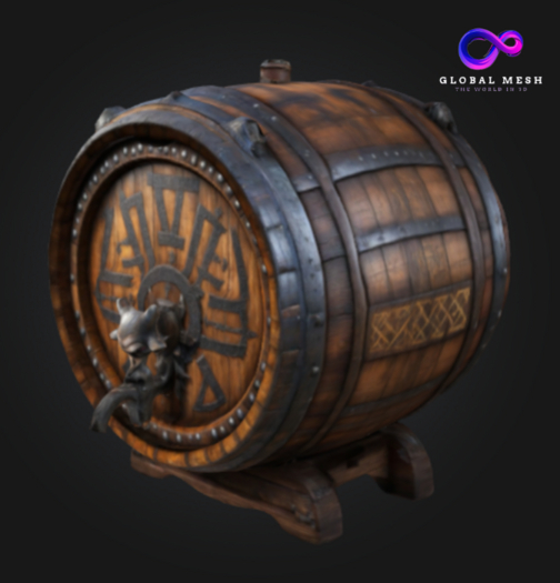 GLOBAL MESH - Drink Barrel