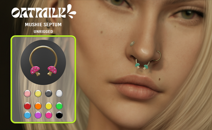 OATMILK // Mushie Septum (add)