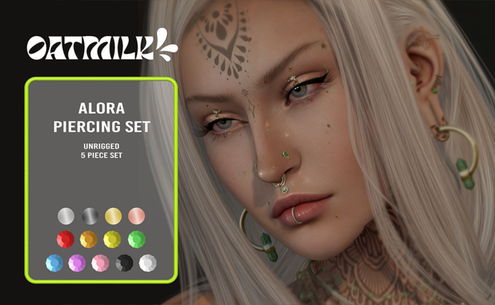 OATMILK // Alora Piercing Set (add)