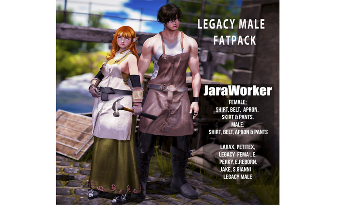 UNA. Male.JaraWorker LEGAYC MALE