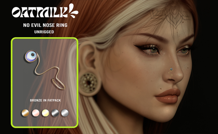 OATMILK // No Evil Nose Ring FATPACK (add)