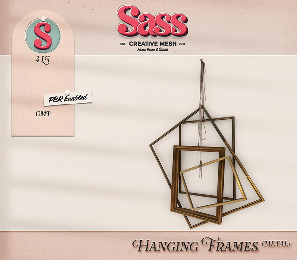 Sass (Hanging Frames) Metal