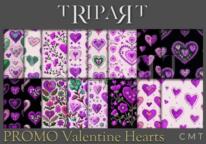 .::TRIPART::. " PROMO " Valentine Hearts Set 2