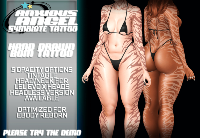{ aa } Symbiote Tattoo - BoM