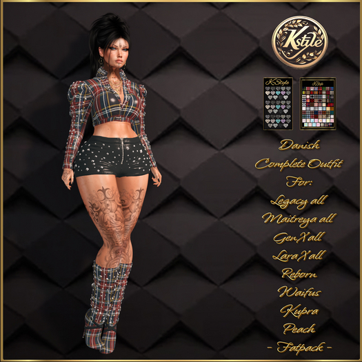 [K-Style] DANISH COMPLETE OUTFIT - FATPACK #5