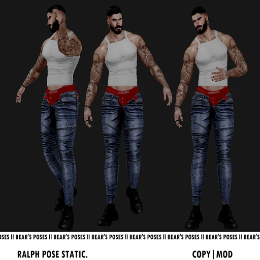 ll Bear's Poses ll RALPH POSE STATIC