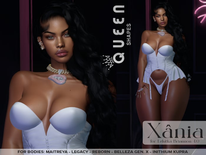 .::Queen Shapes::XANIA FOR LELUTKA BRIANNON 4.0  - ADD/REZ