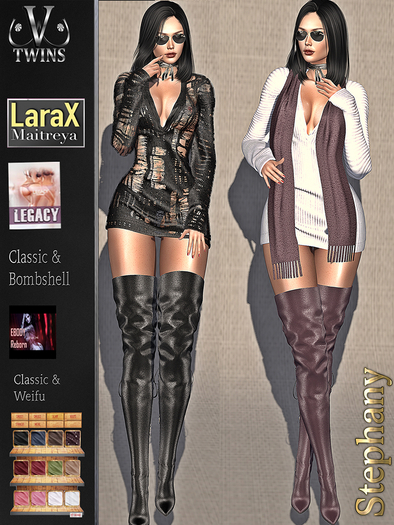 V-Twins - Stephany Outfit (ADD ME)