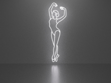 Ballerina 2 neon sign Full Permission