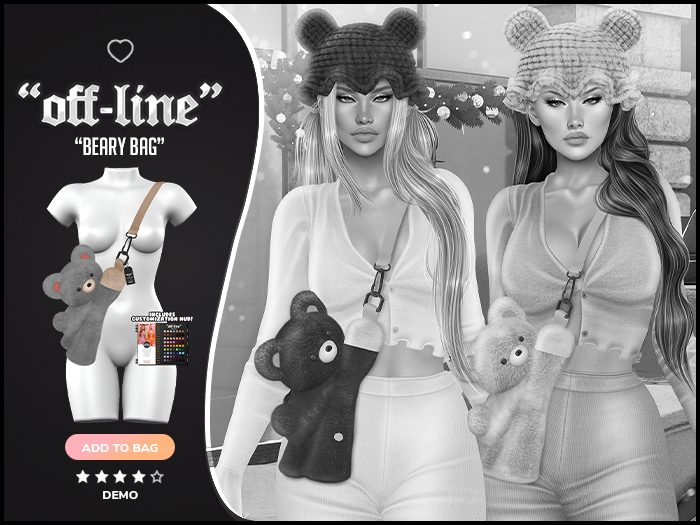 "Off-Line" x "Beary" Bag / Demo