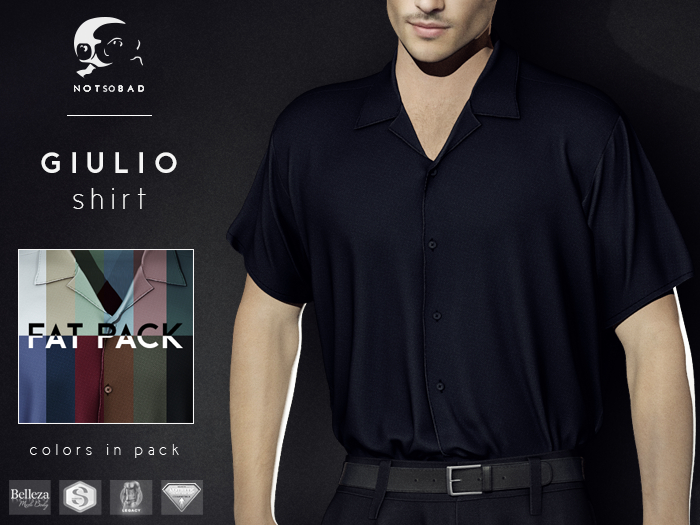 not so bad . mesh . GIULIO shirt . FAT PACK