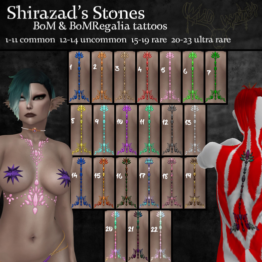 ~*WW*~ Shirazad's Stones 19 RARE (Rez me!)