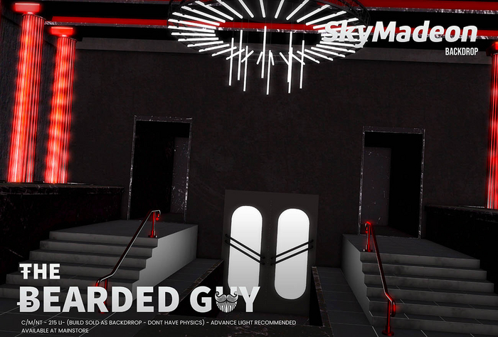 Sky Madeon Backdrop - The Bearded Guy