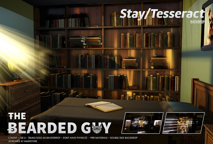 Stay / Tesseract Backdrop PBR - The Bearded Guy