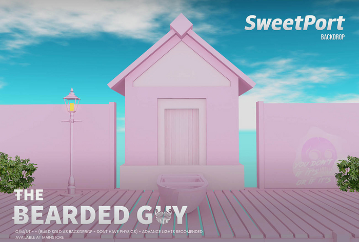 Sweet Port Backdrop - The Bearded Guy
