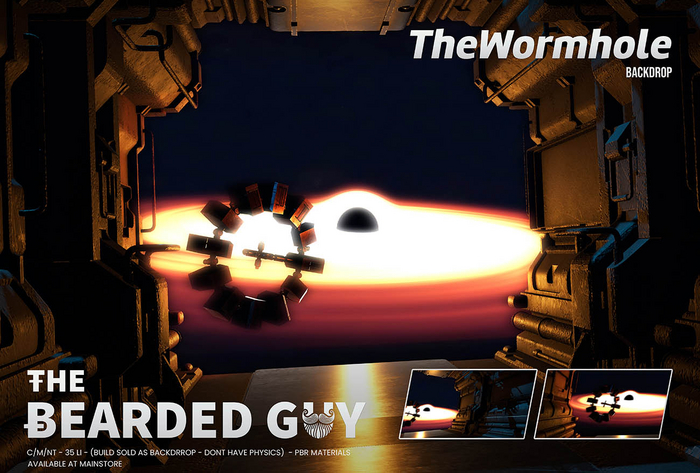 The Wormhole Backdrop PBR - The Bearded Guy