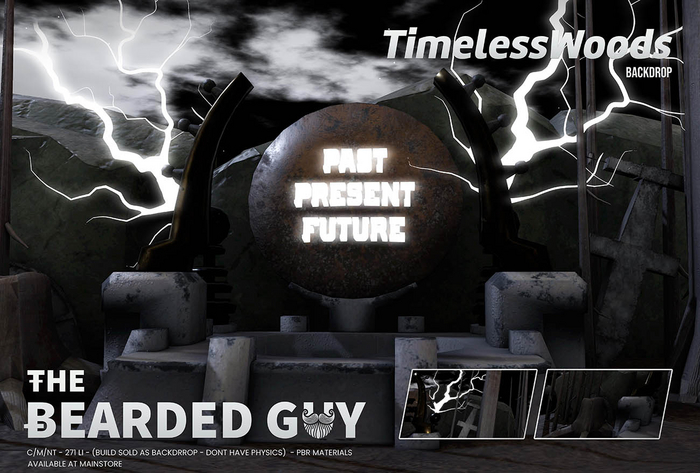 Timeless Woods Backdrop - The Bearded Guy