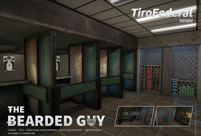 Tiro Federal Backdrop - The Bearded Guy 