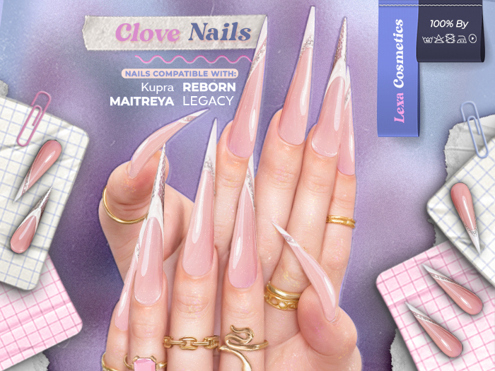 Lexa - Clove Needle Nails