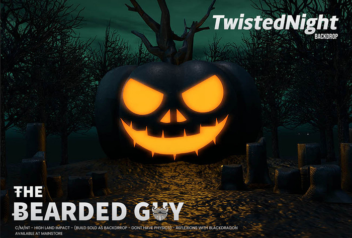 Twisted Night Backdrop PBR - The Bearded Guy
