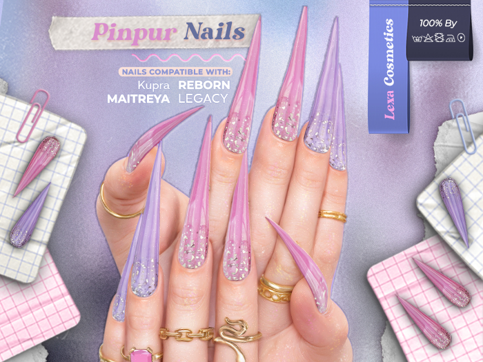 Lexa - Pinpur Neddle Nails