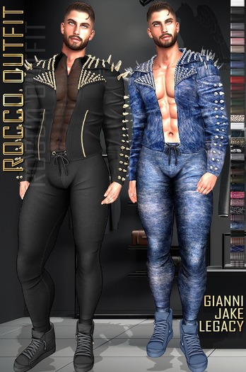 *.:Dark Cat:.*Men* ROCCO OUTFIT