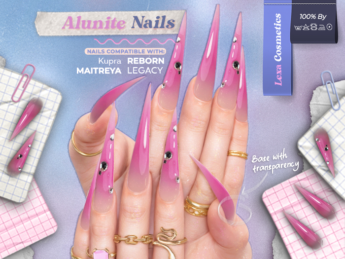 Lexa - Alunite Needle Nails