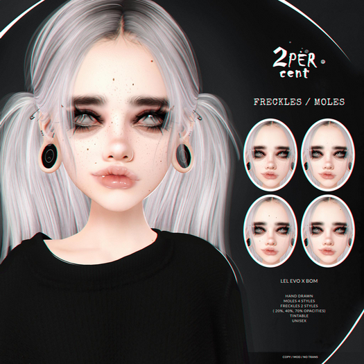 2PERcent - Freckles / Moles