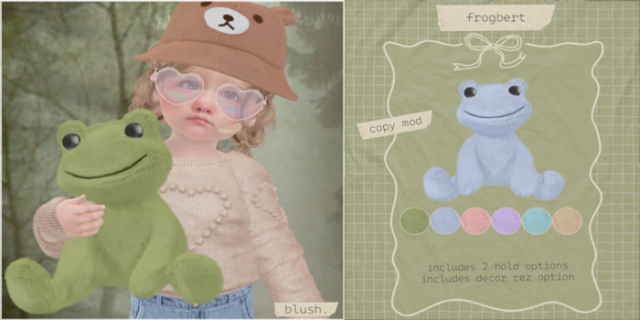 Blush. Frogbert - Cream [ADD]