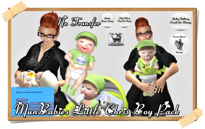 *MB* Little baby Chris  Boy Pack
