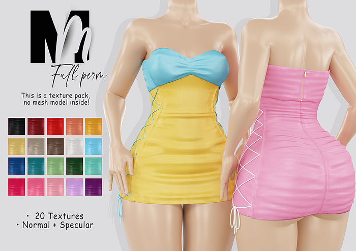 MM:: Dress 12 - Textures