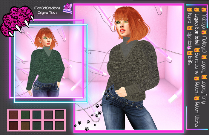 MCC - woman - Xmas sweaters w HUD  FATPACK