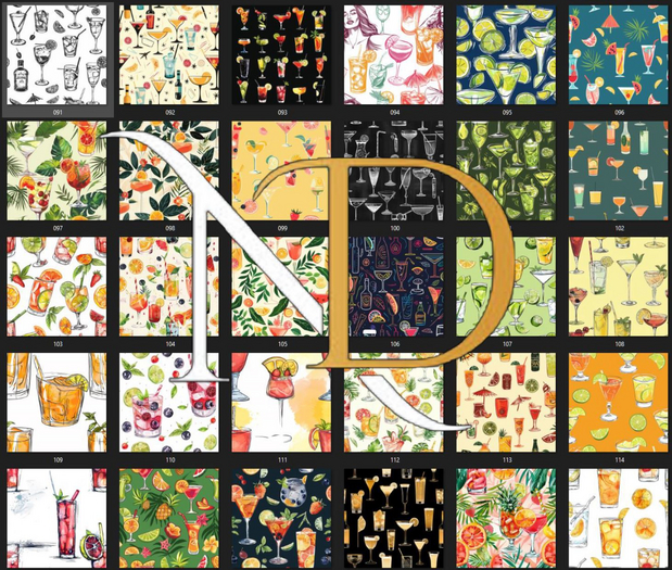 N&D Cocktail Fabric Textures pack 4