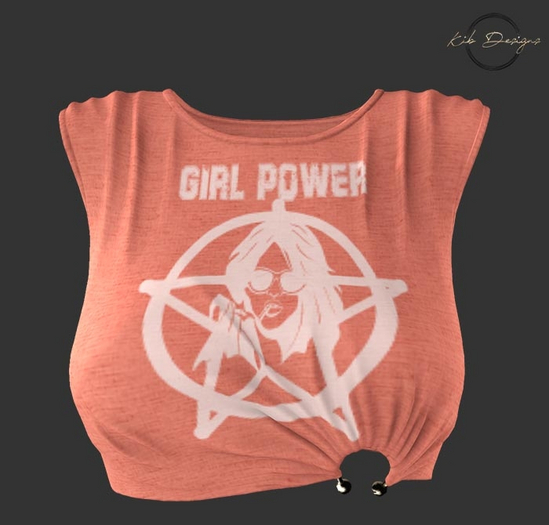 KiB Designs - Girl Power Top #1