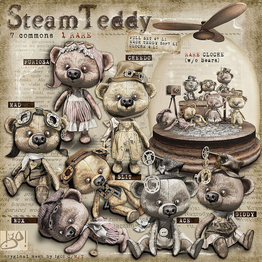 !gO! SteamTeddy +Slit+