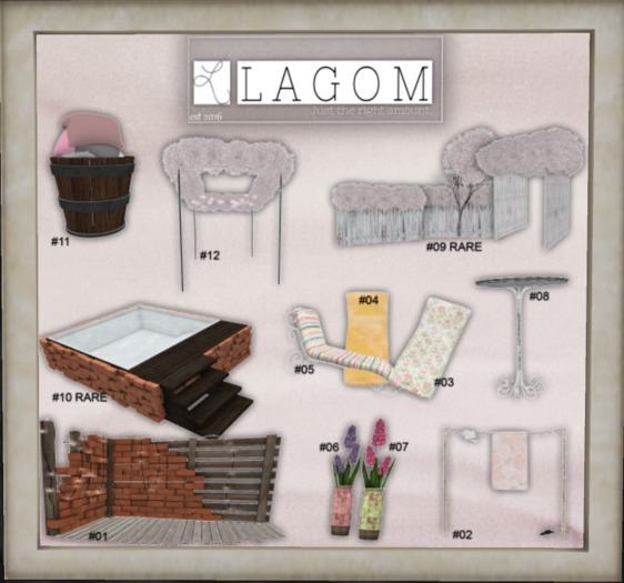 LAGOM - Mon Cheri [Lawn Chair stripes]PG #05