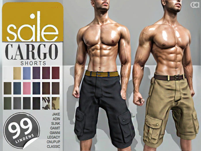 [CA] PROMO CARGO SHORTS GENTS